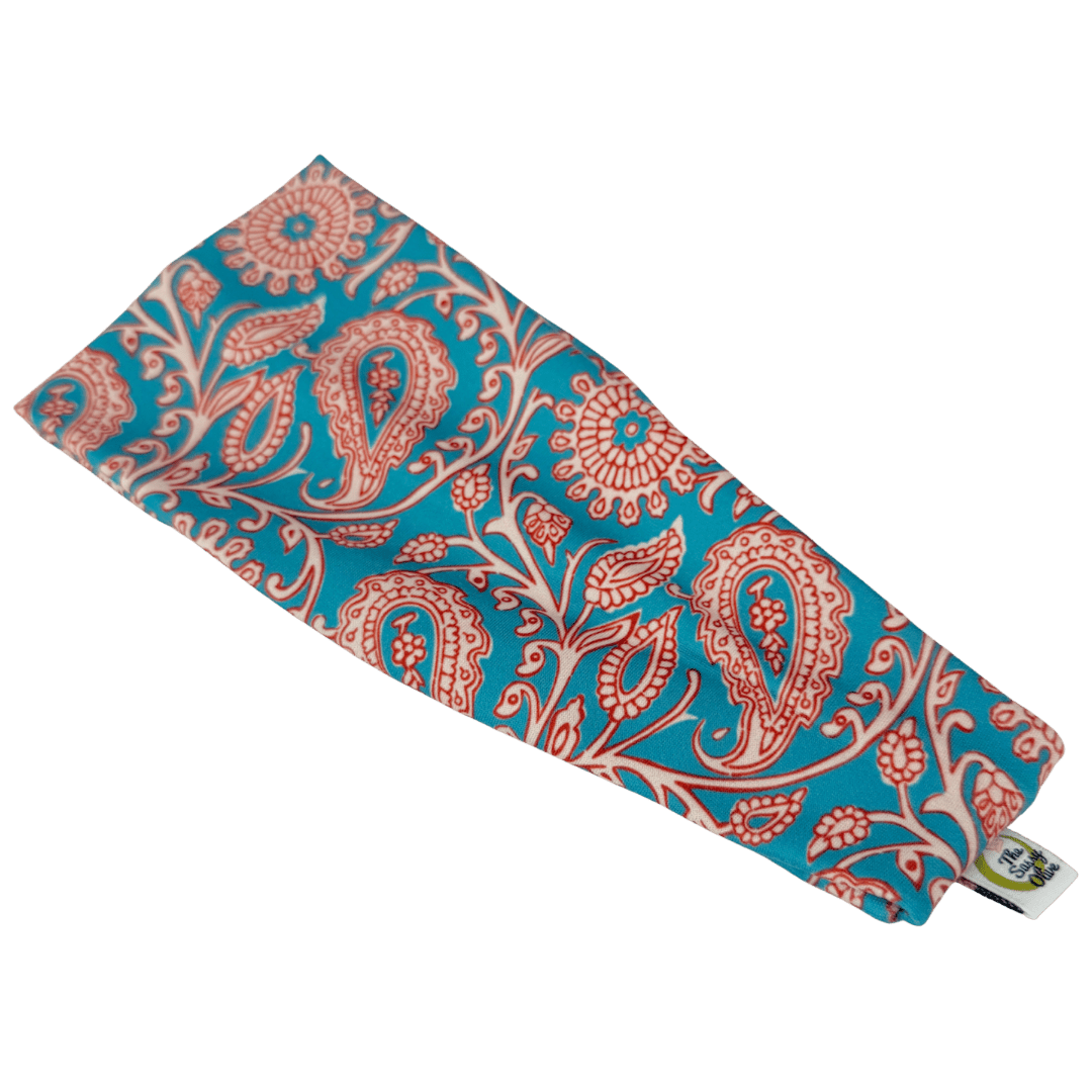 Henna Paisley Stretch Headband - The Sassy Olive
