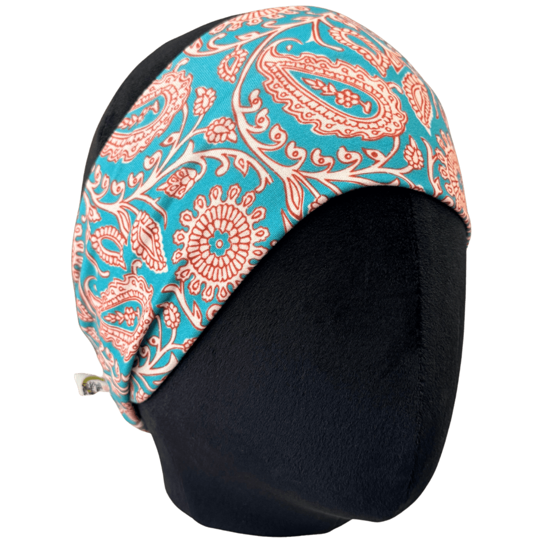 Henna Paisley Stretch Headband - The Sassy Olive