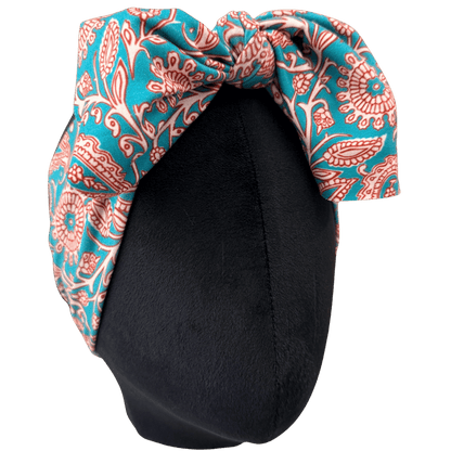 Henna Paisley Top Knot Headband - The Sassy Olive