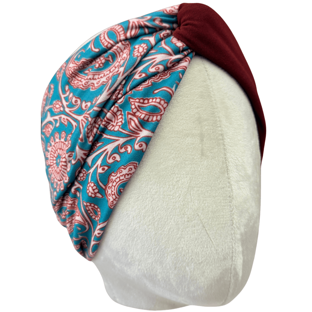 Henna Paisley Twist Headband - The Sassy Olive