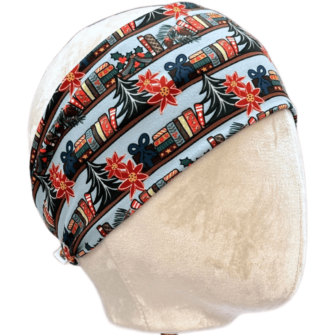 Holiday Bookshelf Stretch Headband - The Sassy Olive