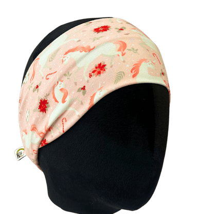 Holiday Unicorns Stretch Headband - The Sassy Olive
