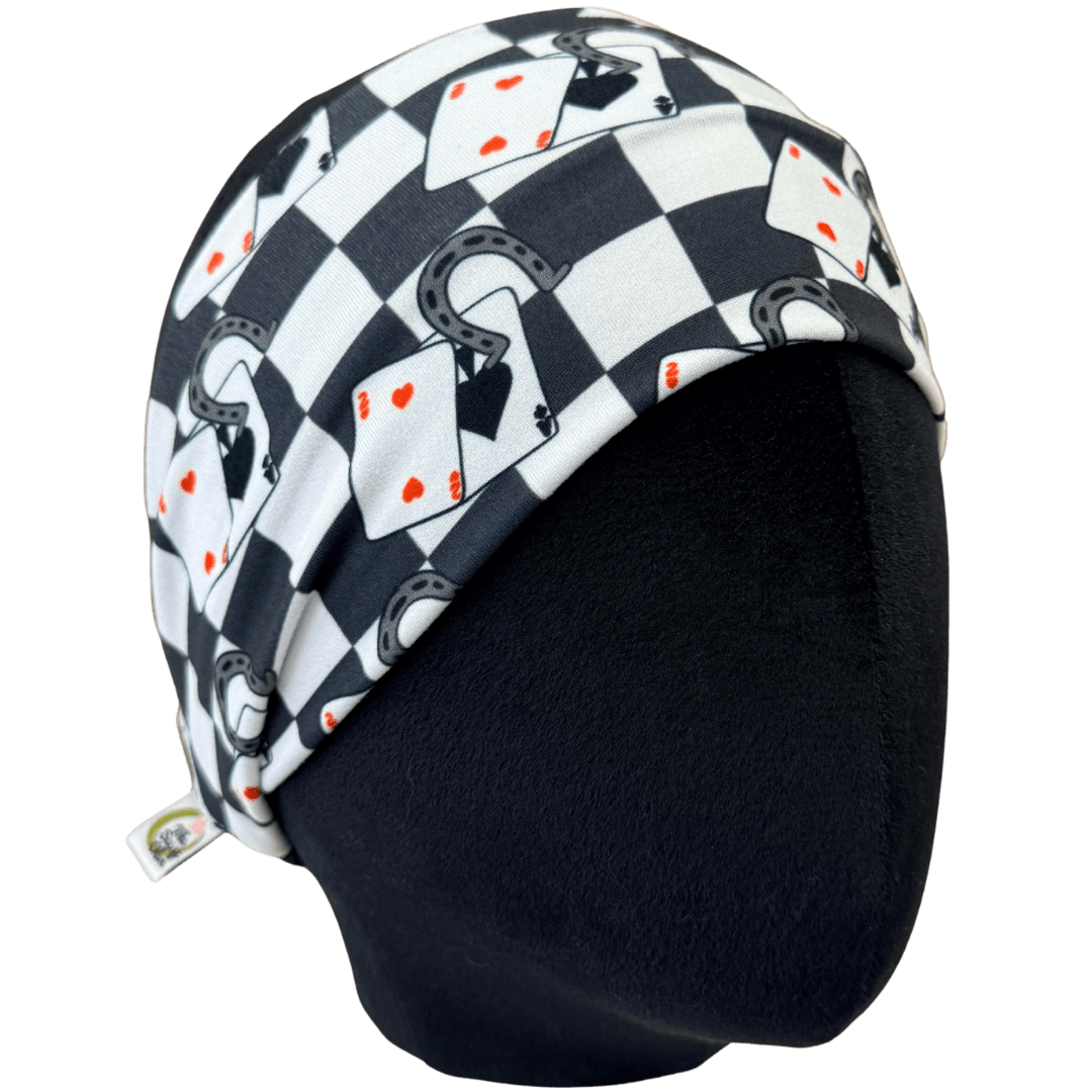 Horses F1 Casino Random Ass Sass Stretch Headband - The Sassy Olive