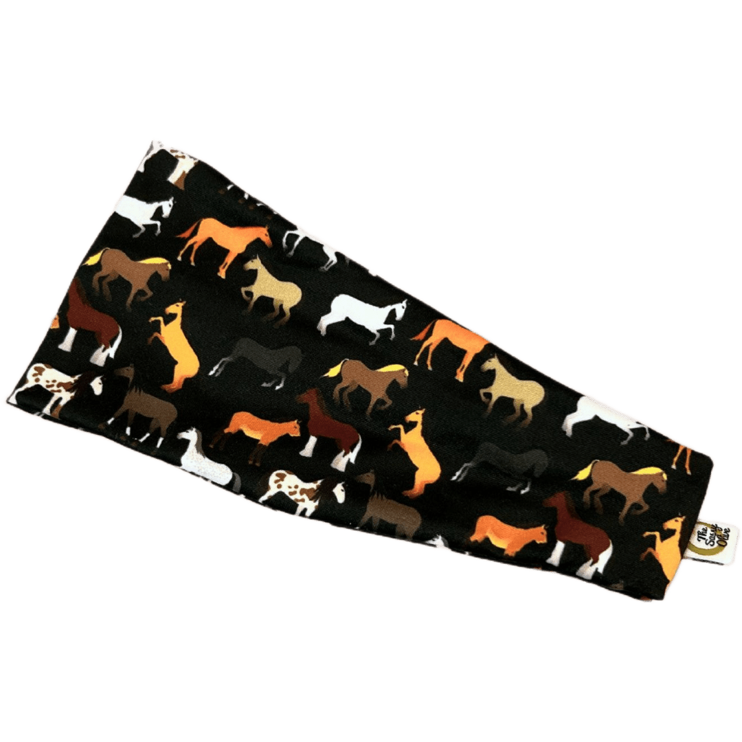Horses of Courses Stretch Headband - The Sassy Olive