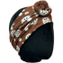 Hot Cocoa Snowman Wrap Headband - The Sassy Olive