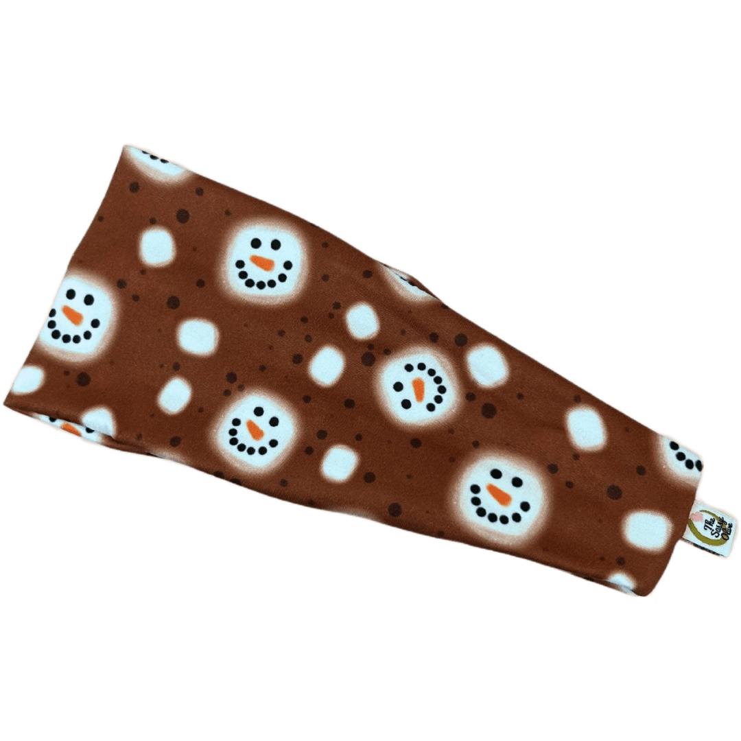 Hot Cocoa Snowmen Stretch Headband - The Sassy Olive