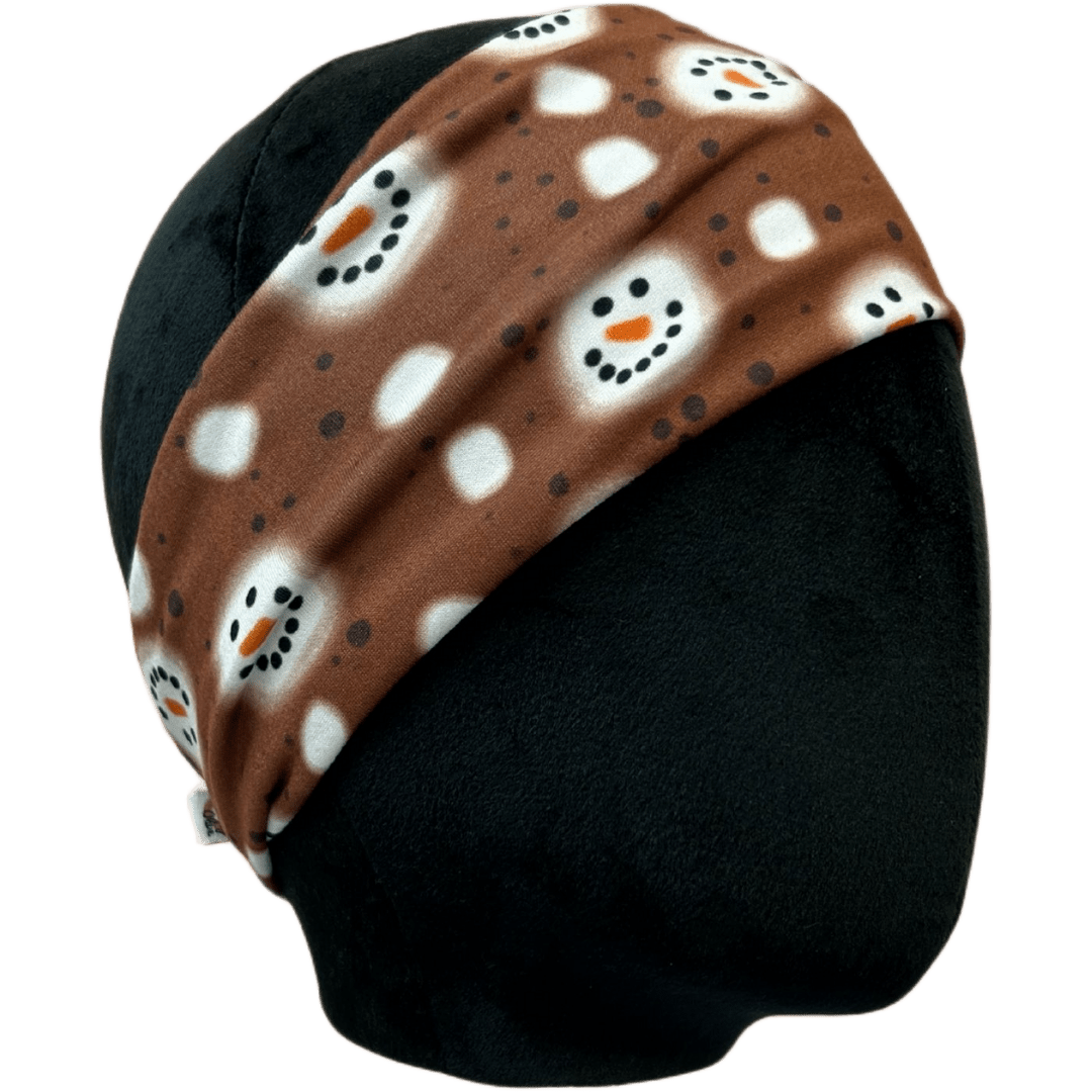 Hot Cocoa Snowmen Stretch Headband - The Sassy Olive