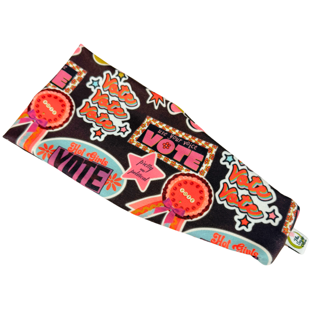 Hot Girls Vote Stretch Headband - The Sassy Olive