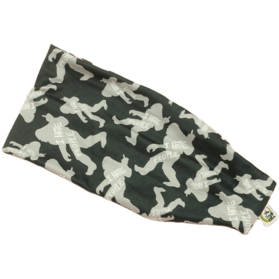 I Hate People Stretch Headband - The Sassy Olive