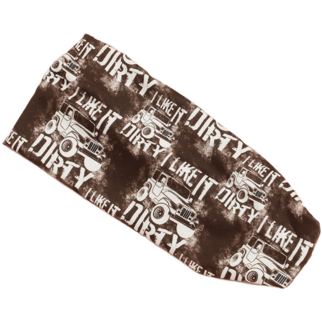 I Like it Dirty Stretch Headband - The Sassy Olive