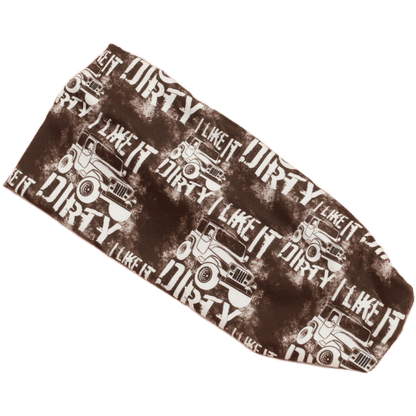 I Like it Dirty Stretch Headband - The Sassy Olive