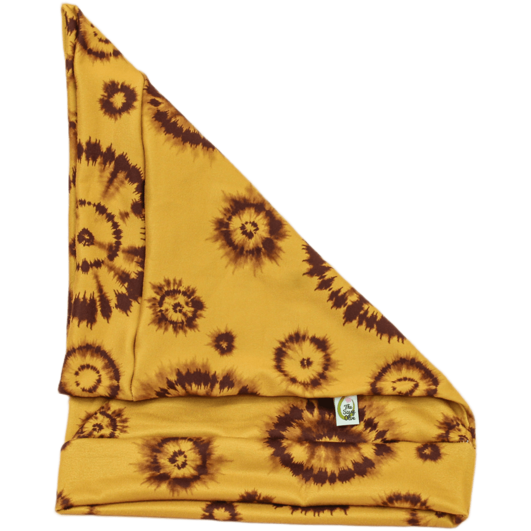 Iced Coffee Tie Dye Boho Buff - The Sassy Olive