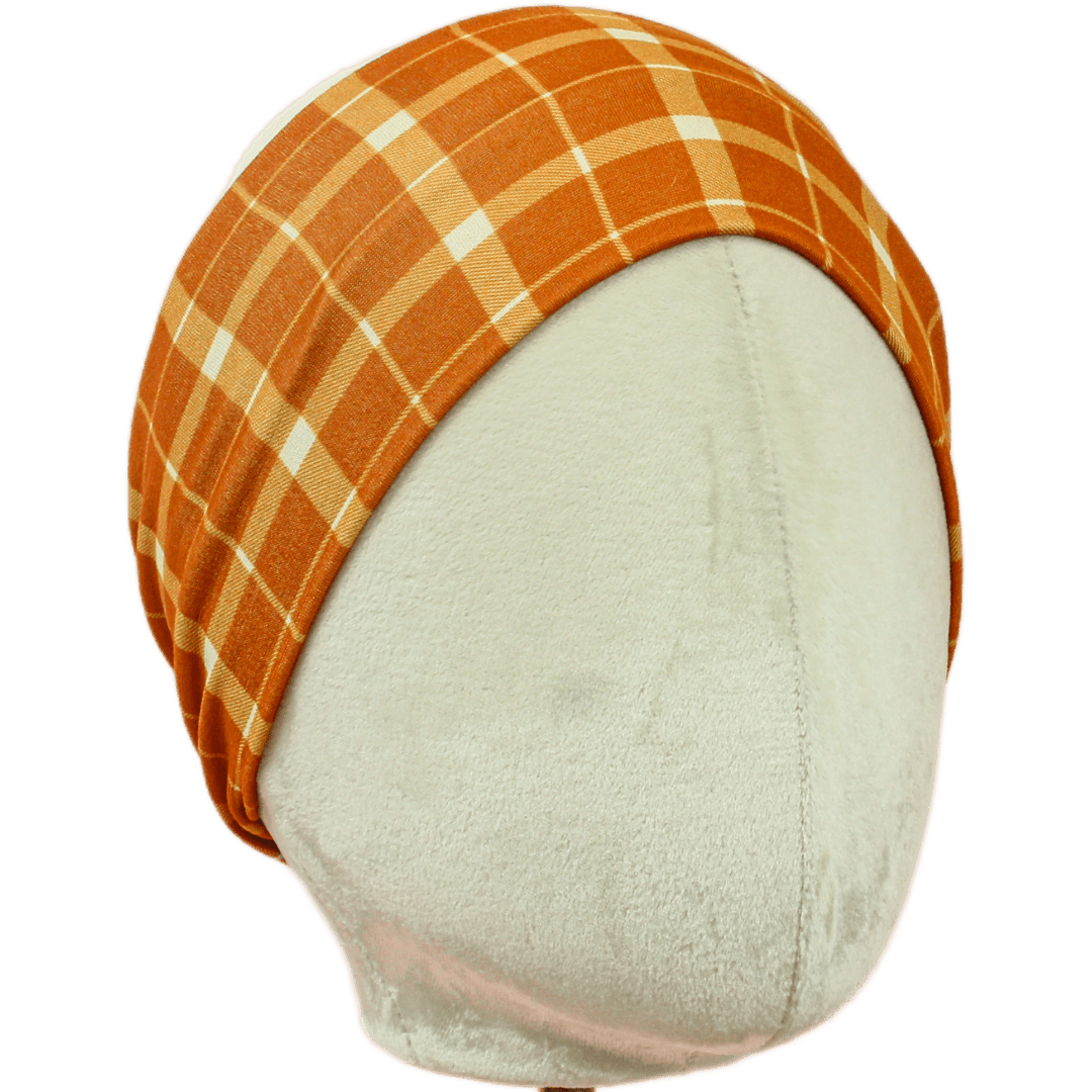 Ike Plaid Stretch Headband - The Sassy Olive