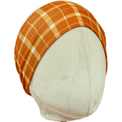 Ike Plaid Stretch Headband - The Sassy Olive