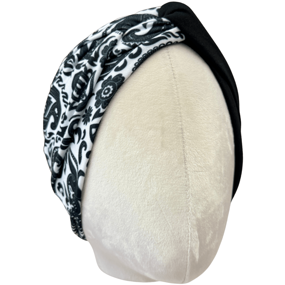 Inkwell Paisley Twist Headband - The Sassy Olive