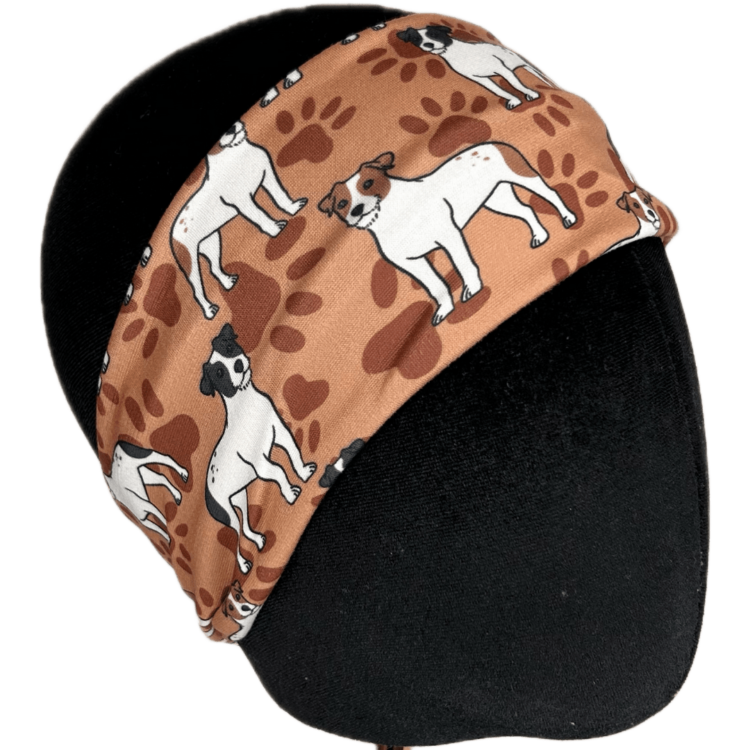 Jack Russel Stretch Headband - The Sassy Olive