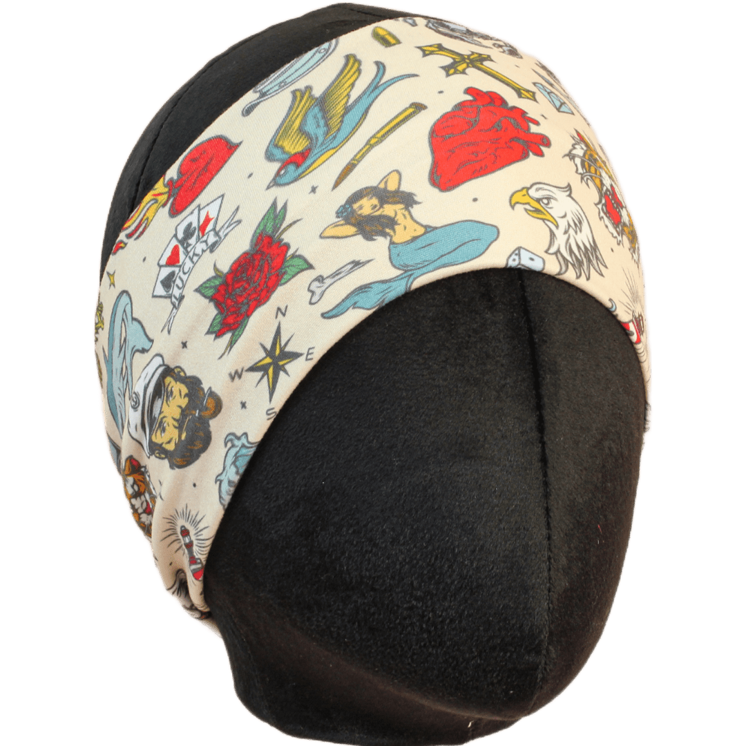 Jerry Tattoos Stretch Headband - The Sassy Olive