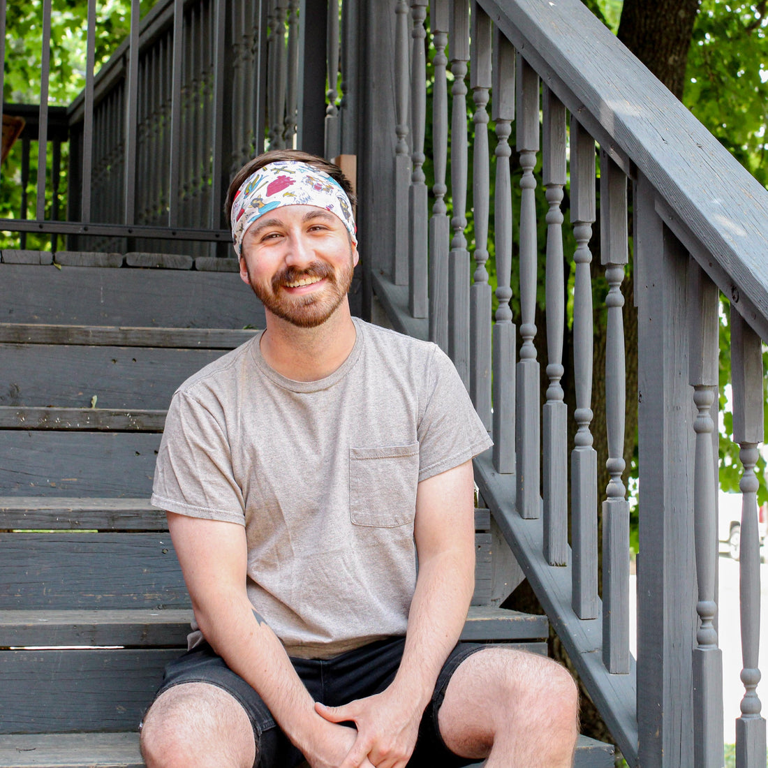 Jerry Tattoos Stretch Headband - The Sassy Olive