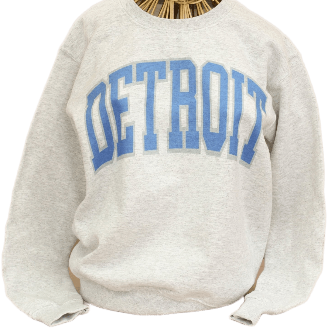 Just Detroit Crewneck Sweatshirt - The Sassy Olive