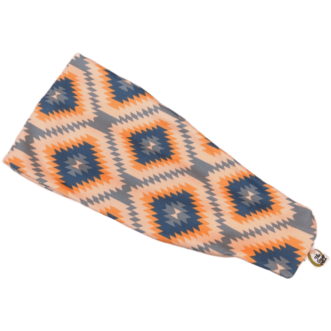 Kilim Denim Stretch Headband - The Sassy Olive