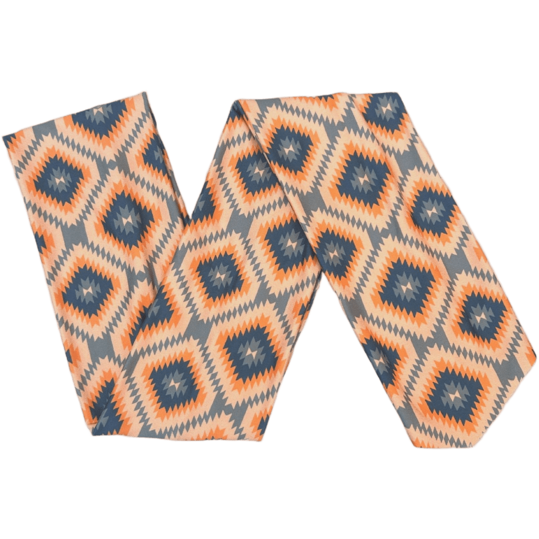 Kilim Denim Wrap Headband - The Sassy Olive