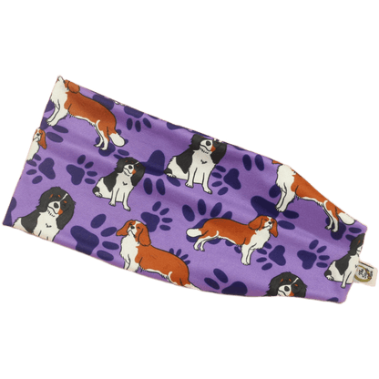 King Charles Spaniel Stretch Headband - The Sassy Olive