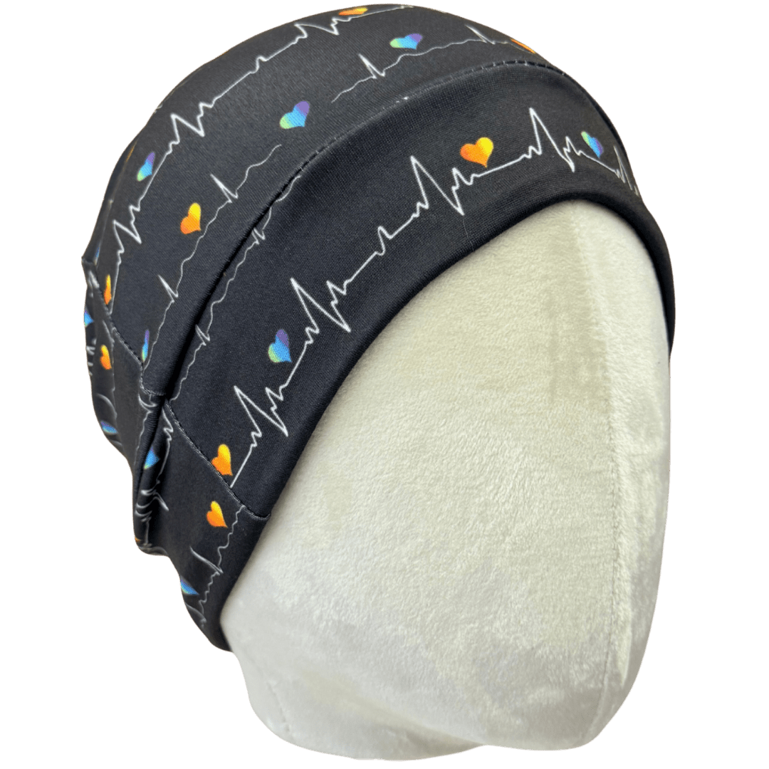 L - O - V - EKG Benzie Cap - The Sassy Olive