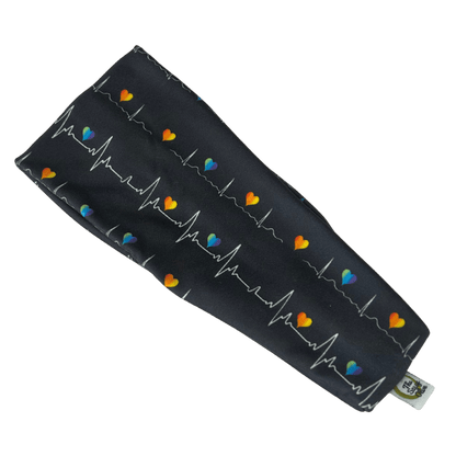 L - O - V - EKG Stretch Headband - The Sassy Olive