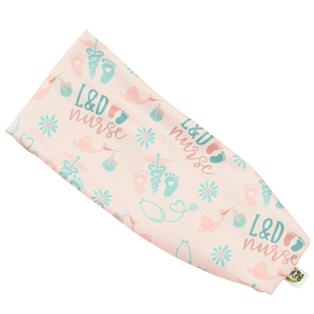 Labor Delivery Nurse Stretch Headband - The Sassy Olive