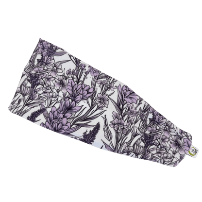 Lavender Bouquet Stretch Headband - The Sassy Olive