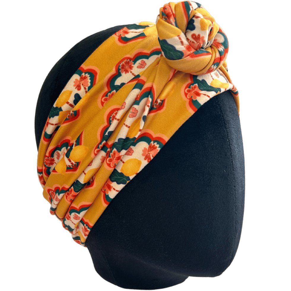Lemon Grove Wrap Headband - The Sassy Olive