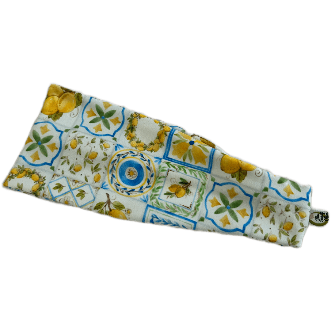 Lemon Squares Stretch Headband - The Sassy Olive
