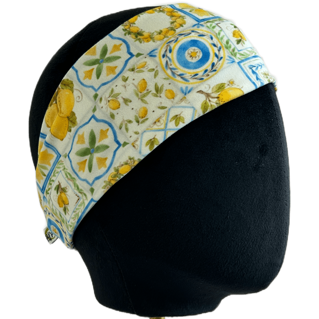 Lemon Squares Stretch Headband - The Sassy Olive