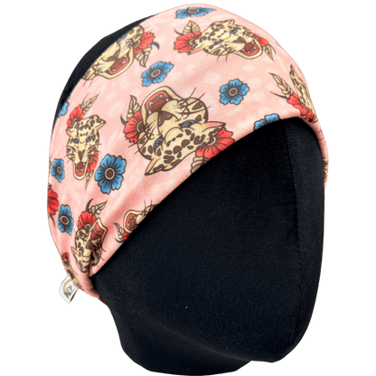 Leopard Pink Stretch Headband - The Sassy Olive