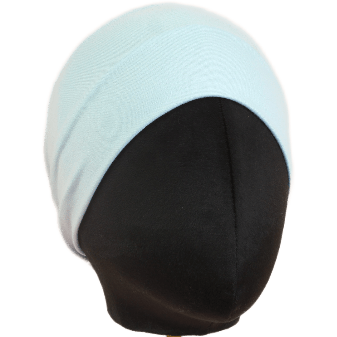 Light Blue Solid Stretch Headband - The Sassy Olive