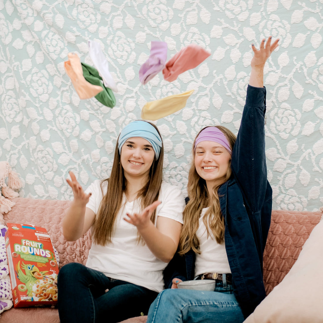 Light Blue Solid Wrap Headband - The Sassy Olive