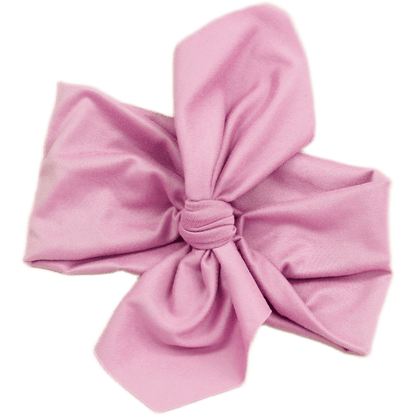 Lilac Purple Solid Top Knot Headband - The Sassy Olive