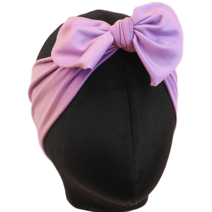 Lilac Purple Solid Top Knot Headband - The Sassy Olive