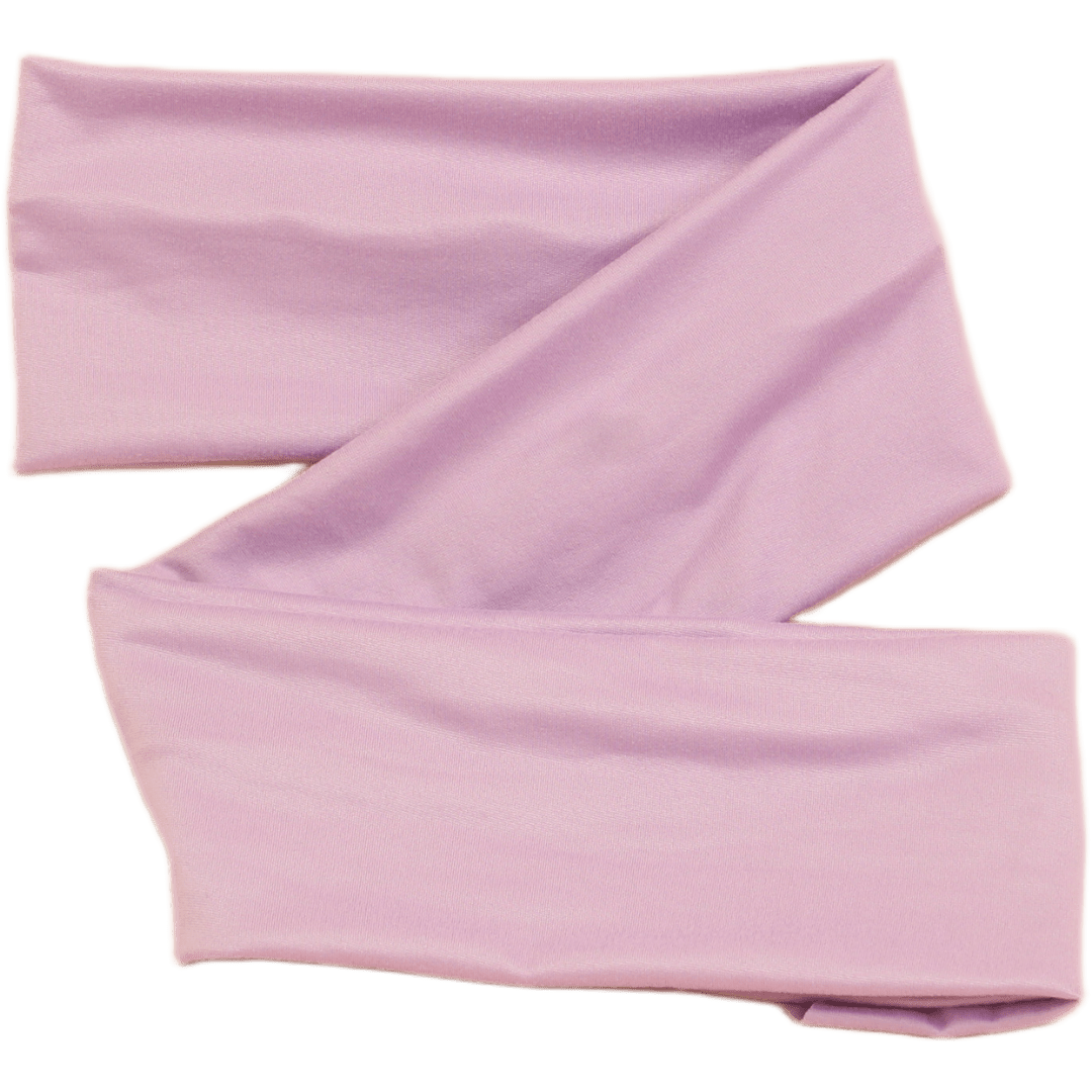 Lilac Purple Solid Wrap Headband - The Sassy Olive