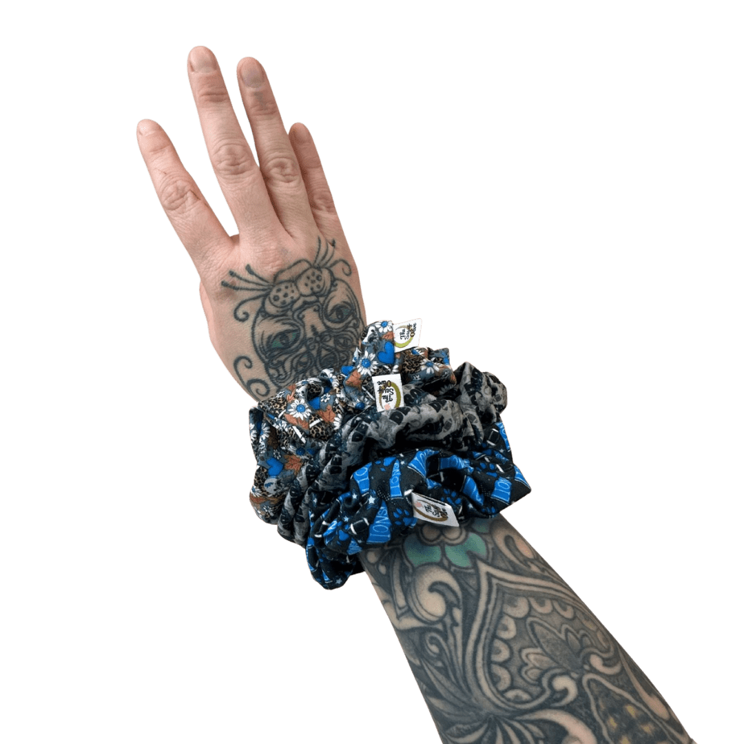 Lions Pattern Scrunchie Pack - The Sassy Olive