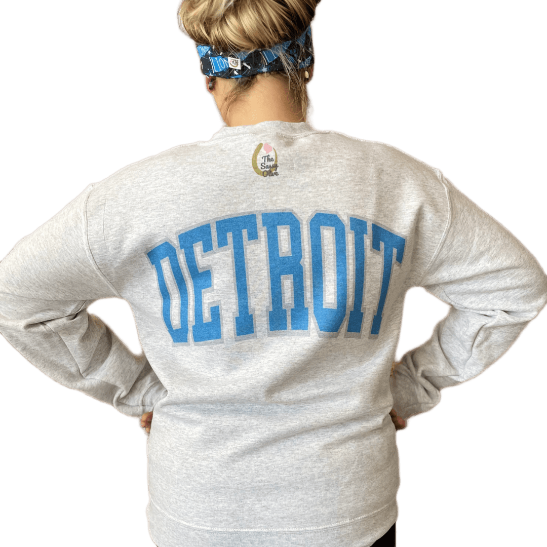 Lions Pennant Crewneck Sweatshirt - The Sassy Olive