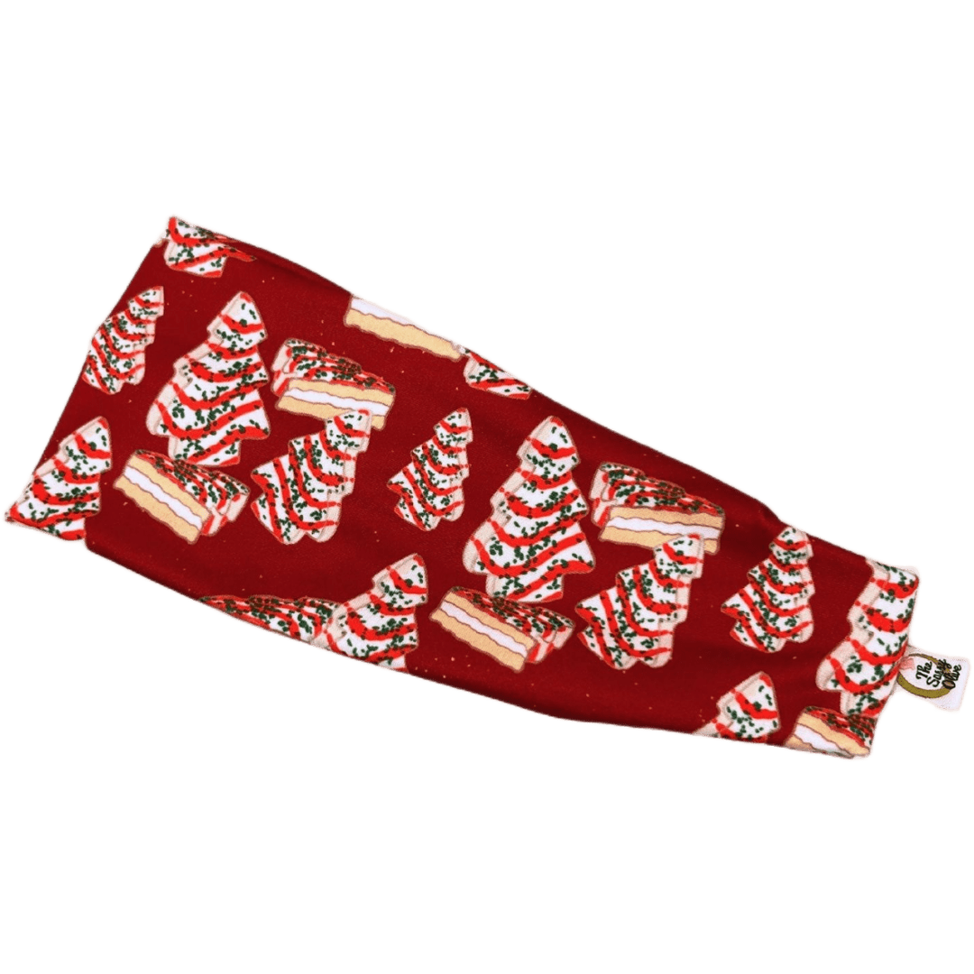 Little Debbie Maroon Stretch Headband - The Sassy Olive