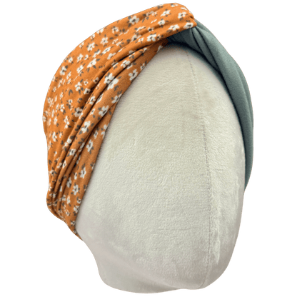 Little White Flowers Twist Headband - The Sassy Olive