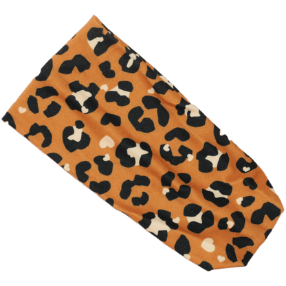Live, Laugh, Leopard Stretch Headband - The Sassy Olive