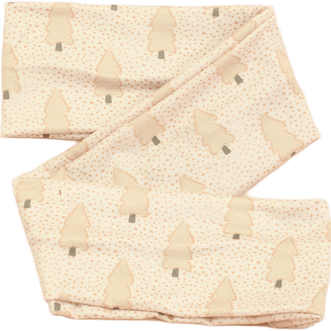 Livia’s Christmas Trees Wrap Headband - The Sassy Olive