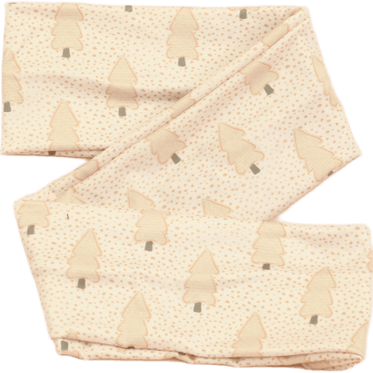 Livia’s Christmas Trees Wrap Headband - The Sassy Olive