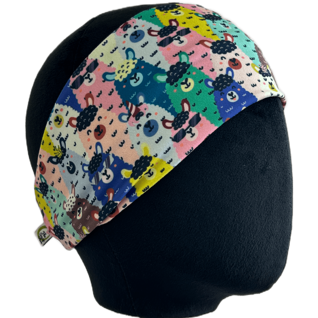 Llama Llama Who’s Your Mama Stretch Headband - The Sassy Olive