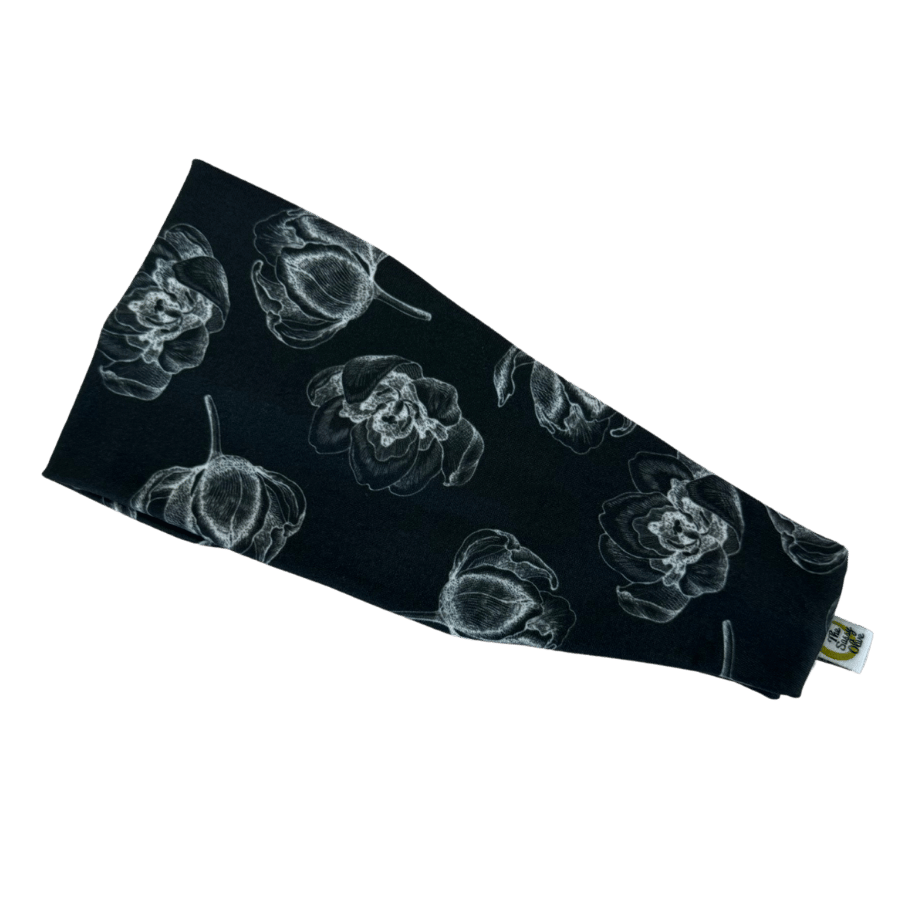 Lotus Bloom Stretch Headband - The Sassy Olive