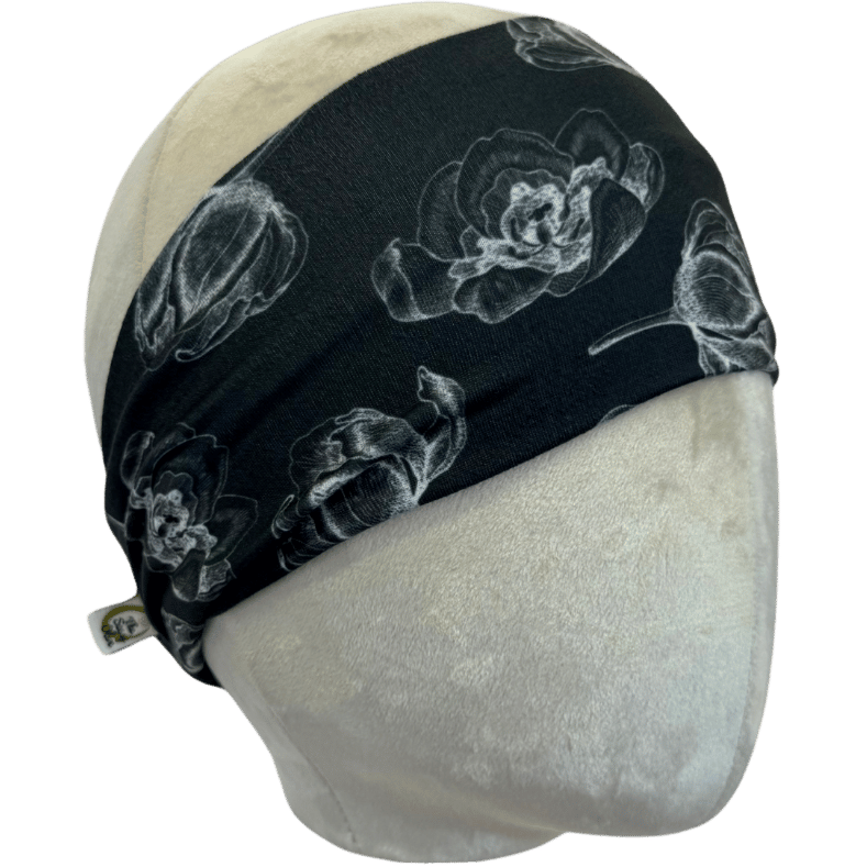 Lotus Bloom Stretch Headband - The Sassy Olive