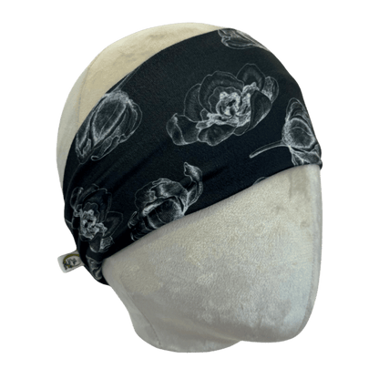 Lotus Bloom Stretch Headband - The Sassy Olive